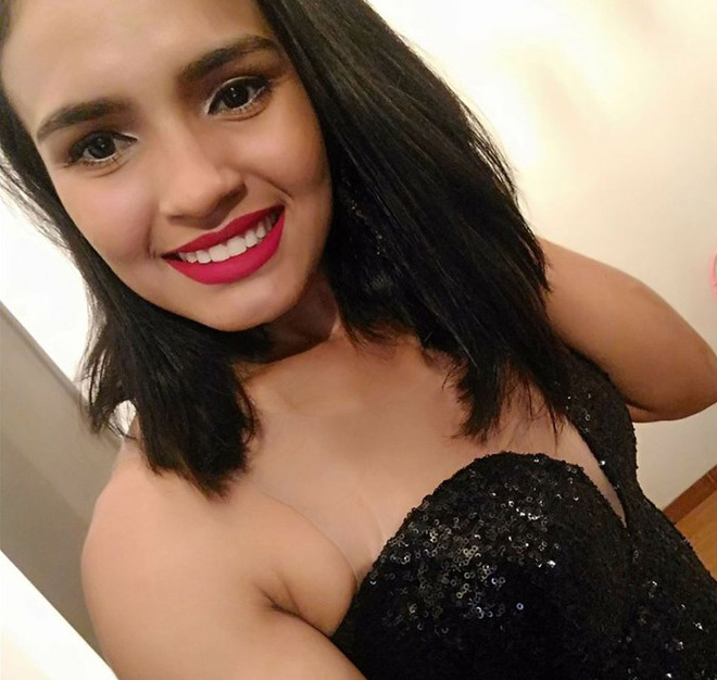 Adriele Sena, ex-judoca, foi morta pelo namorado (Foto: Acervo Pessoal)