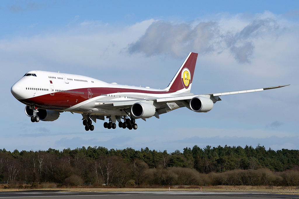 Boeing 747-8 (Foto: Divulgação )