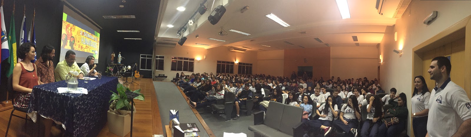 Palestra da Semana de Humanidades (Foto: Colégio São José)