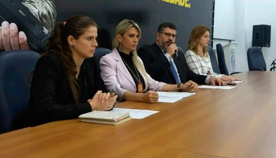 Delegados da Polícia Civil apresentaram dados da Operação