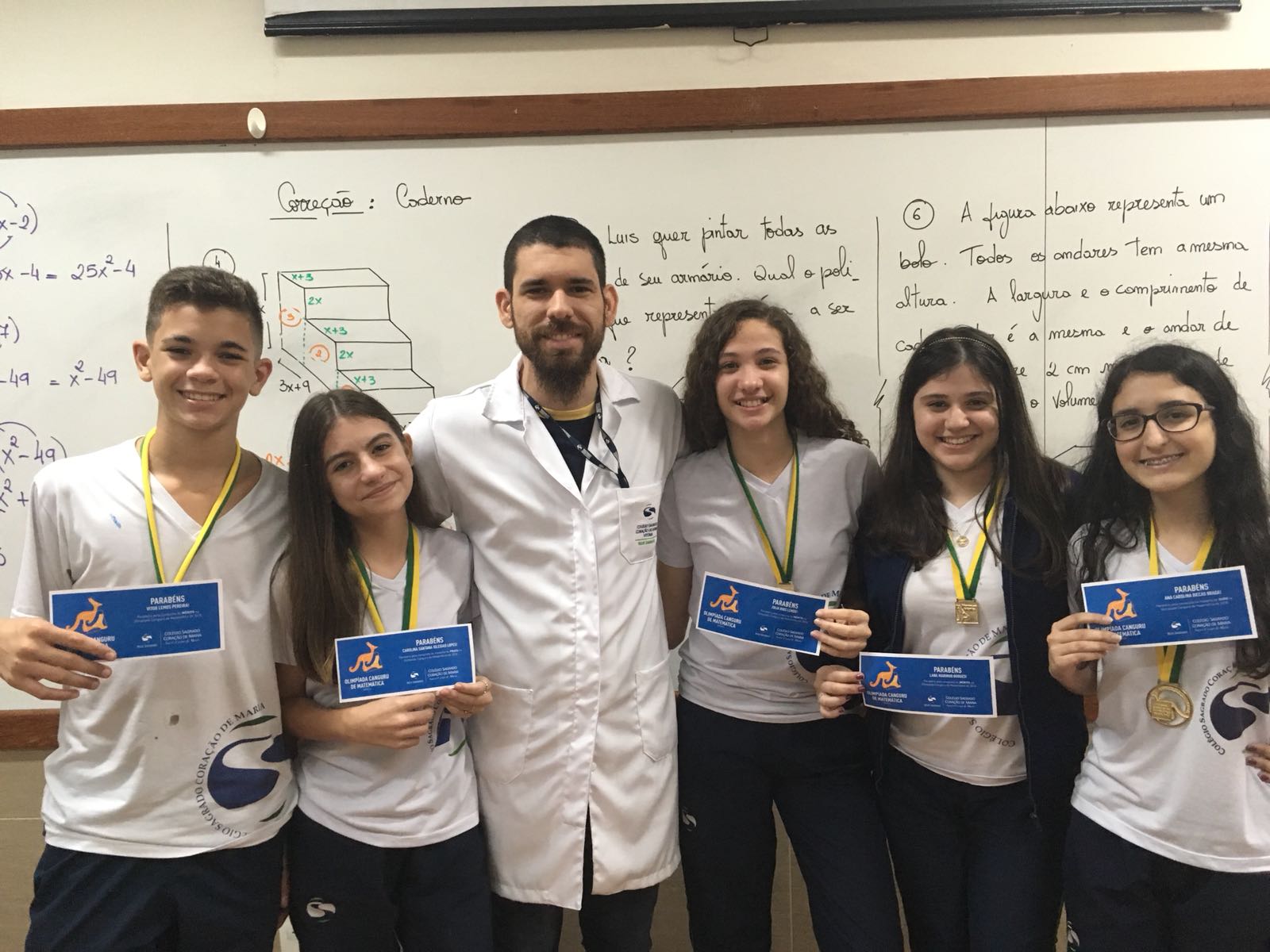 Premiação Canguru de Matemática (Foto: Colégio Sagrado Coração de Maria)