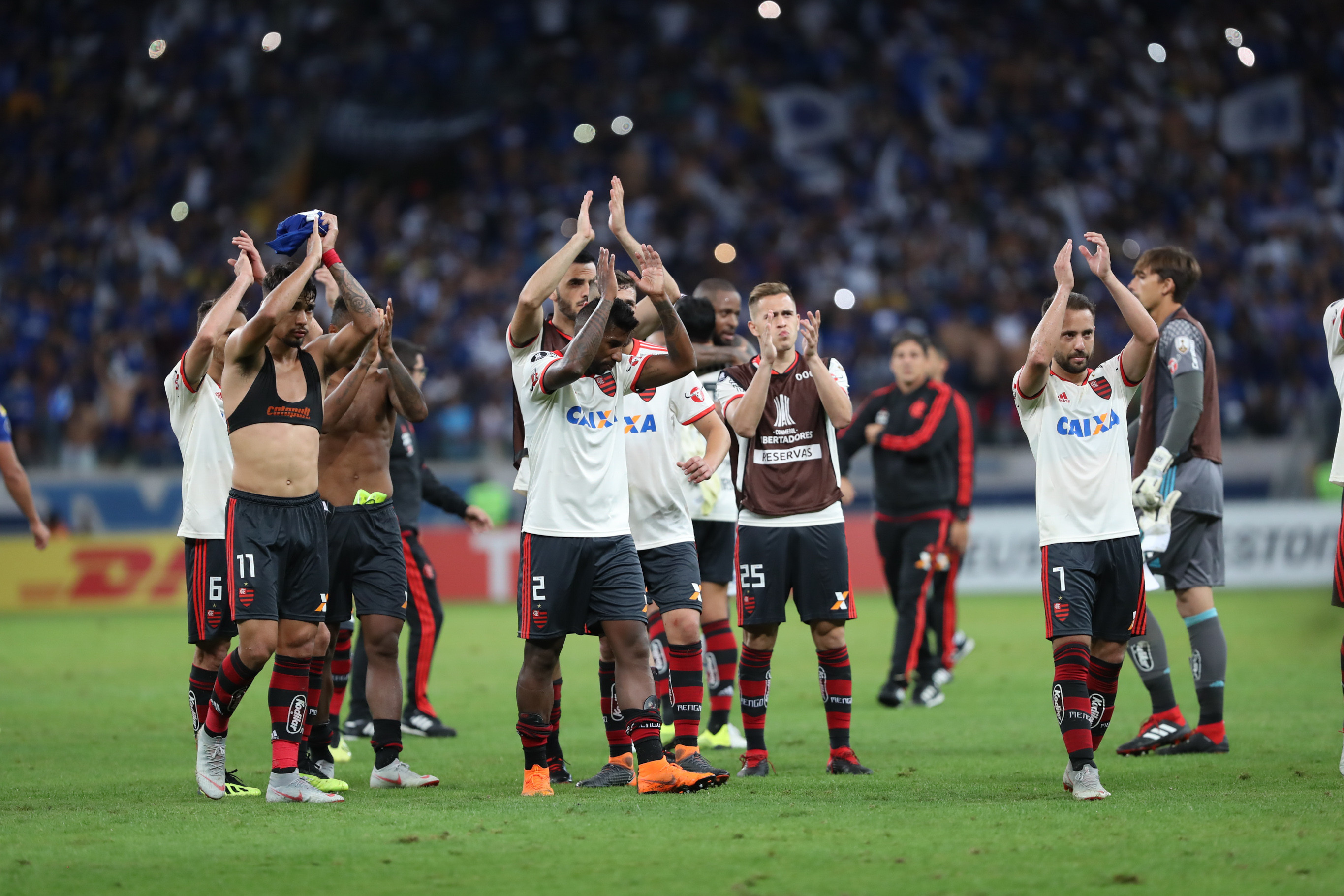 Conformismo pós-eliminação (Foto: Gilvan de Souza / Flamengo)