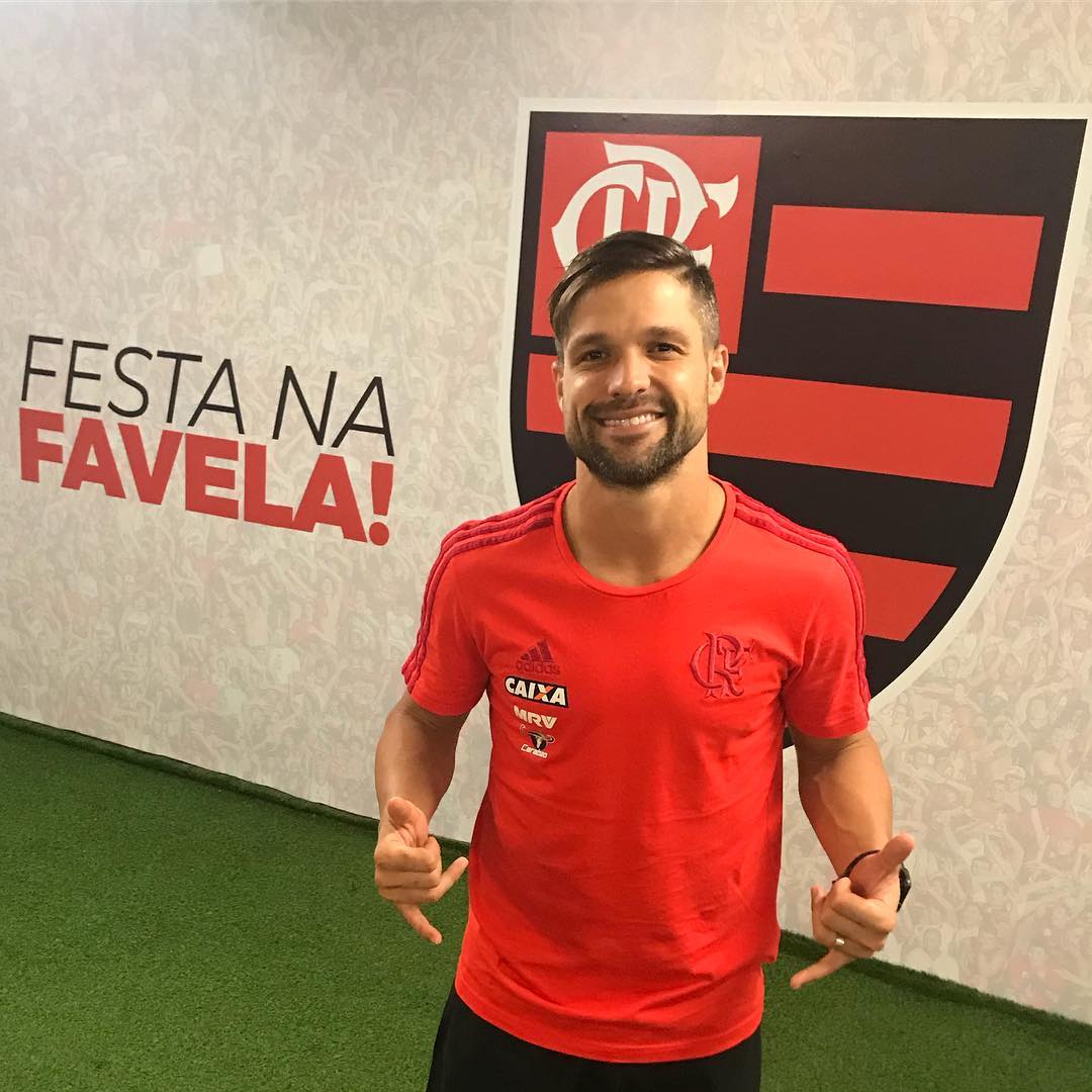 Diego foi o autor do gol (Foto: Reprodução/ Instagram)