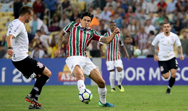 Pedro é candidato a ídolo tricolor (Foto: LUCAS MERÇON / FLUMINENSE F.C)