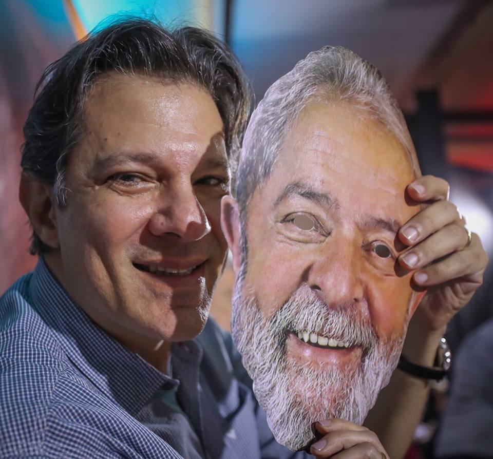 17% dos eleitores afirmaram que votariam em Fernando Haddad, caso ele fosse o candidato (Foto: Divulgação)