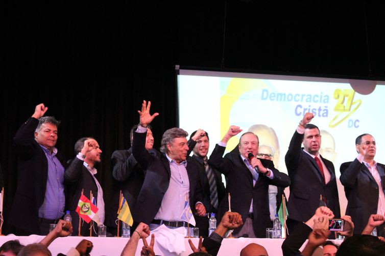 onvenção Nacionald do DC lançou Eymael como seu nome para a disputa pela Presidência da República. (Foto: Bruno Murashima/DC)