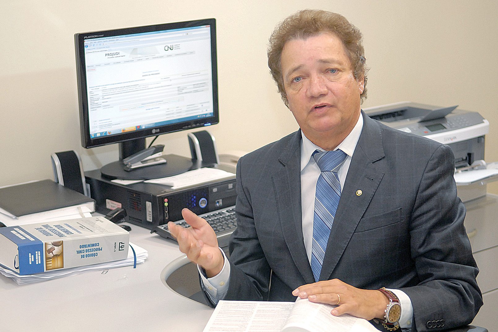 Ademar Bermond disse que a rede social praticou uma conduta ilícita que atingiu a dignidade do vendedor. (Foto: Leone Iglesias 20/09/2016)
