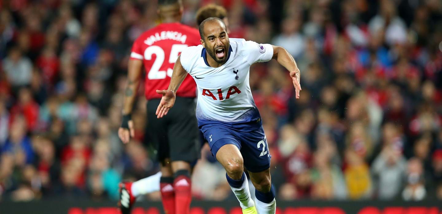 Lucas Moura foi o nome do jogo (Foto: Tottenham)