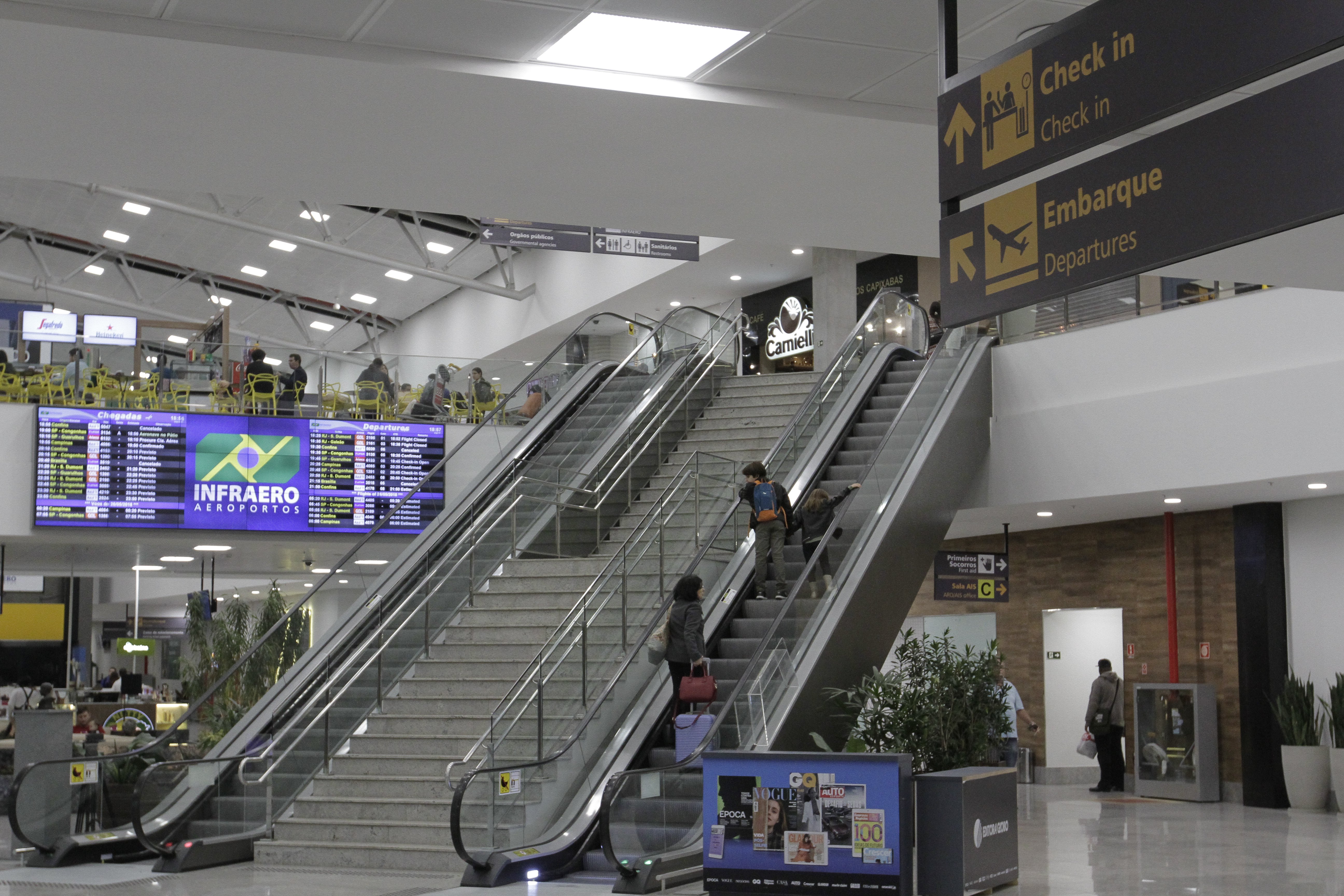 Aeroporto de Vitória vai ser administrado pela suíça Zurich. Foto: Beto Morais/AT