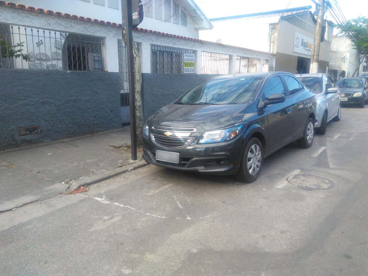 Carro roubado (Foto: Divulgação)