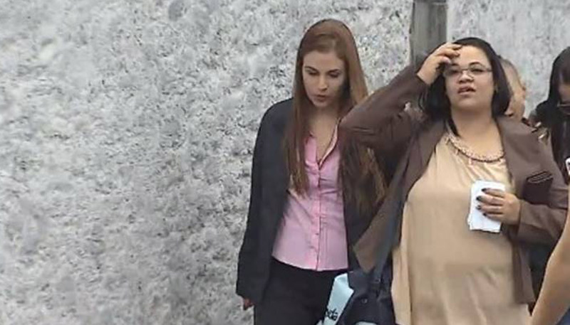 Suzane deixou a prisão nesta quinta-feira (Foto: Reprodução TV)