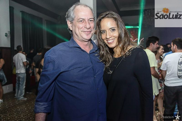 Ciro Gomes com Gisele Bezerra (Foto: Reprodução)