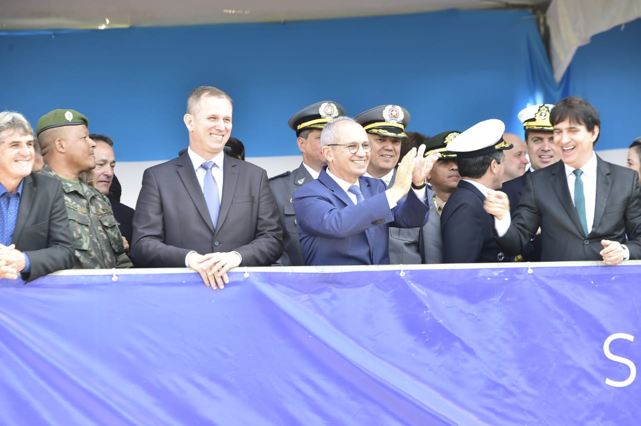 Desfile de 7 de Setembro em Guarapari (Foto: Reprodução/Governo do Espírito Santo)