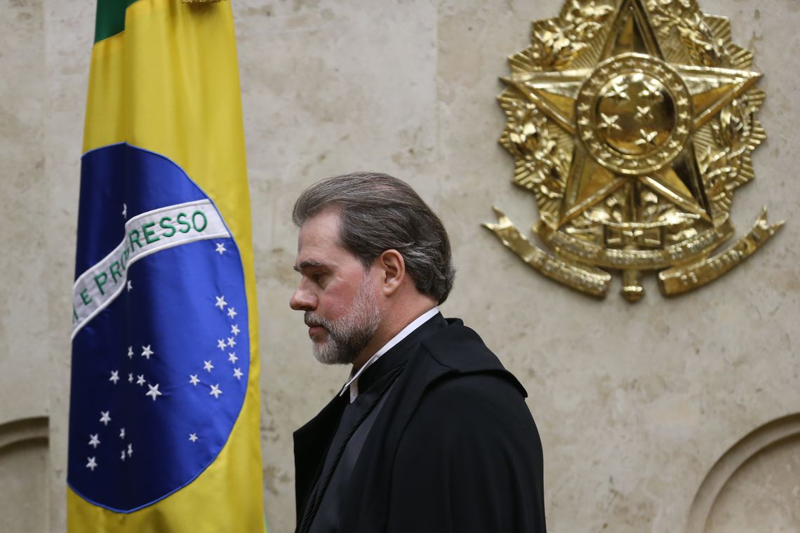 Presidente do Supremo Tribunal Federal (STF), Dias Toffoli. (Foto: Rodrigues Pozzebom/Agência Brasil)