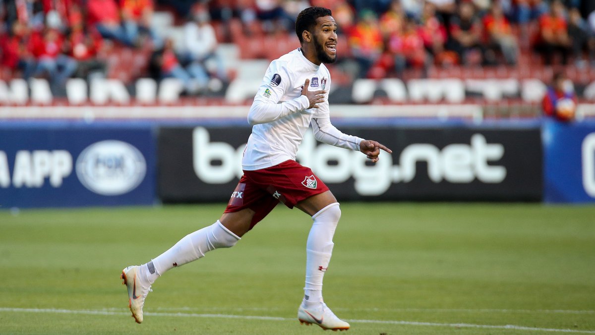 Everaldo marcou seu primeiro gol pelo Flu (Foto: Lucas Merçon/ Fluminense)