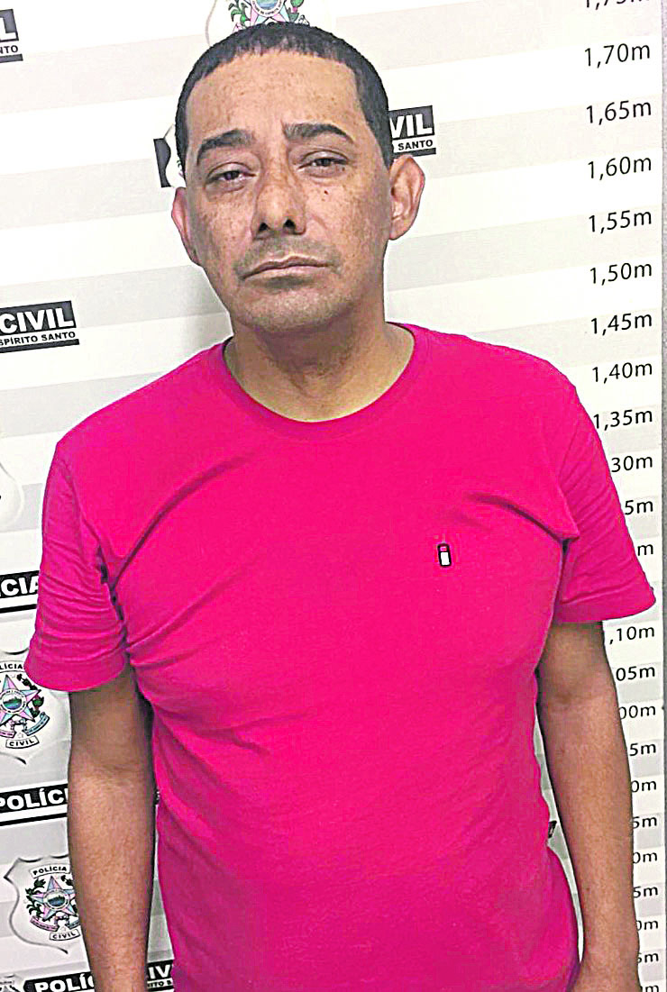 Sandro Zacarias, de 46 anos, foi preso em Vila Velha. (Foto: Divulgação PC/ES)