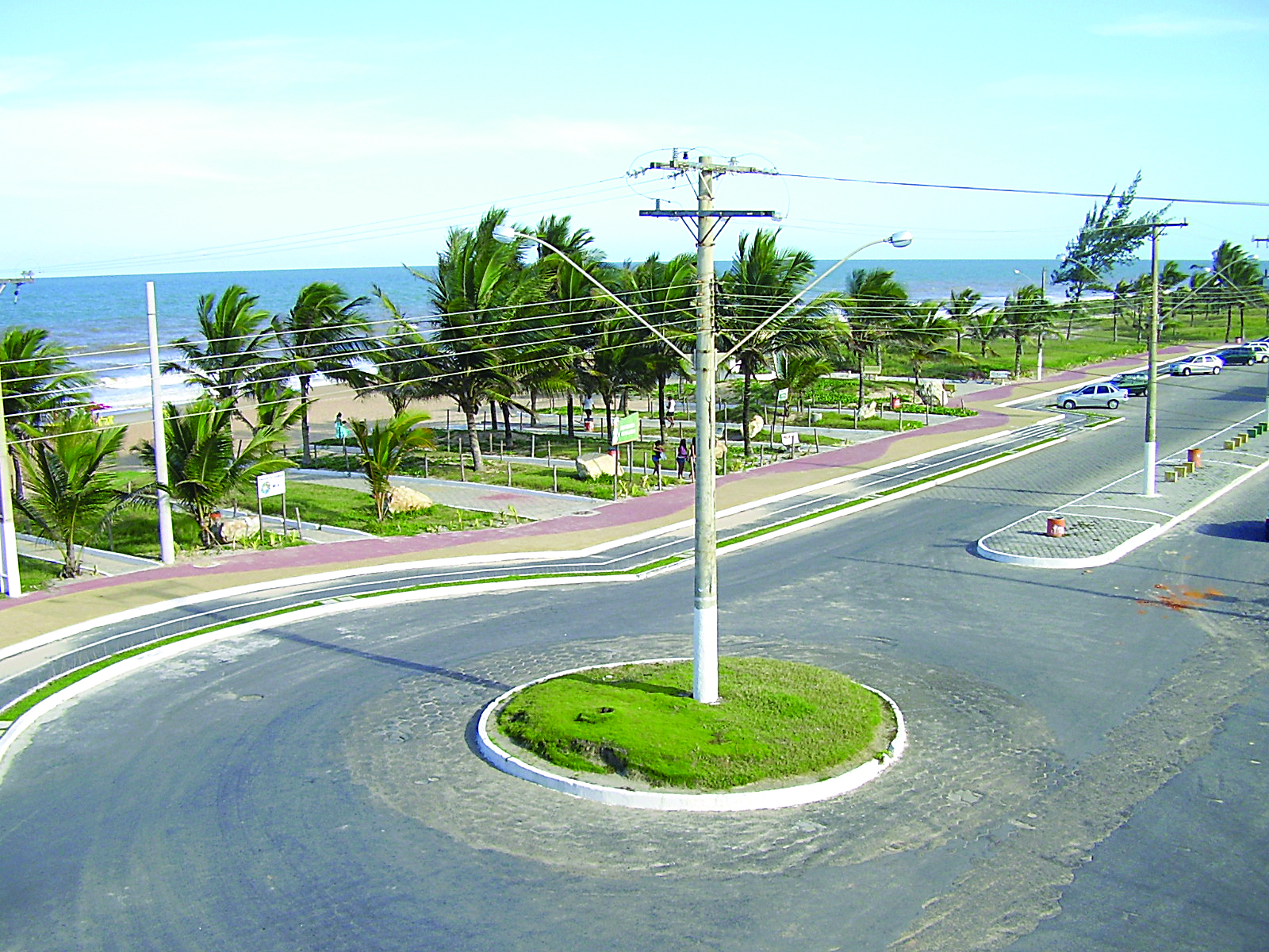 Balneário de Guriri, no Norte do Estado (Foto: Dean Nonato)