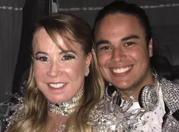 Zilu Godói e o filho caçula, Igor Ci (Foto: Reprodução)
