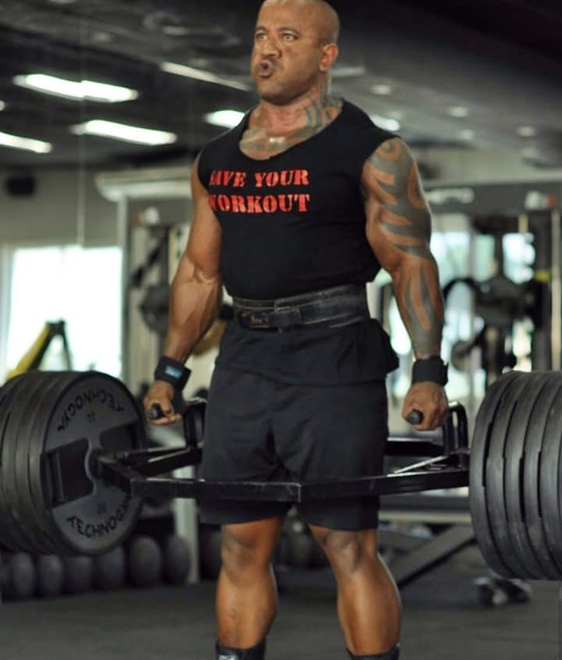 Jair Gomes, ex-atleta de levantamento de peso (Foto: Reprodução / Facebook)