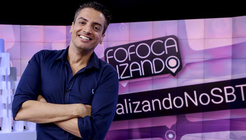 Léo Dias se afastará do programa Fofocalizando na próxima semana (Foto: Gabriel Cardoso / SBT)