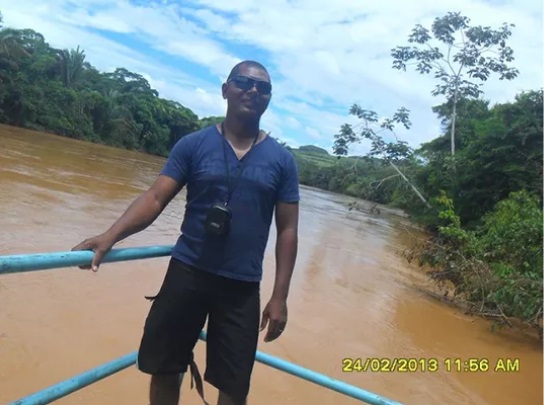 Marcelo Gonçalves da Silva foi baleado pela mulher dele (Foto: Reprodução/Facebook)