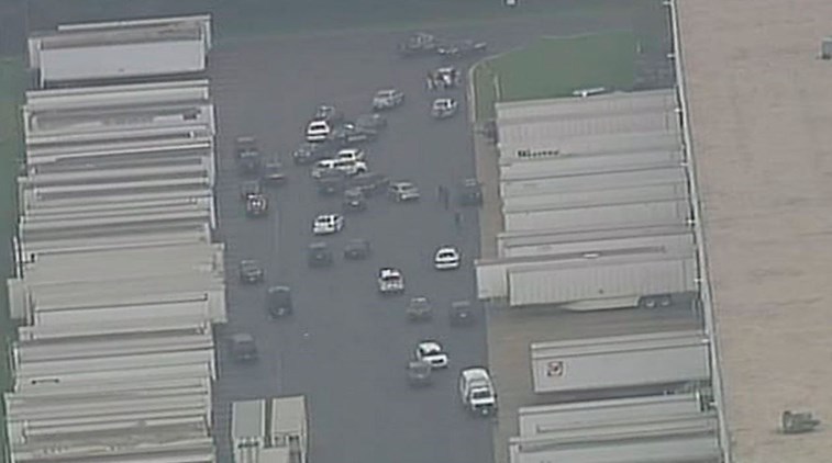 Imagens registraram um tumulto na região do atentado (Foto: Reprodução / Twitter)
