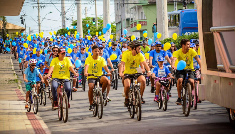 Centenas de ciclistas são esperadas para o evento no Norte do Estado (Foto: Divulgação)
