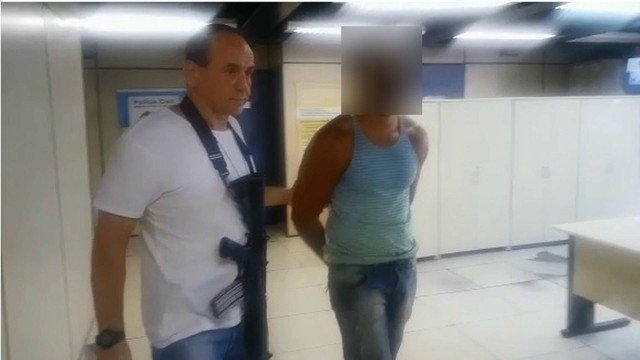 Homem foi localizado e depois preso pela polícia (Foto: Divulgação/Polícia Civil)
