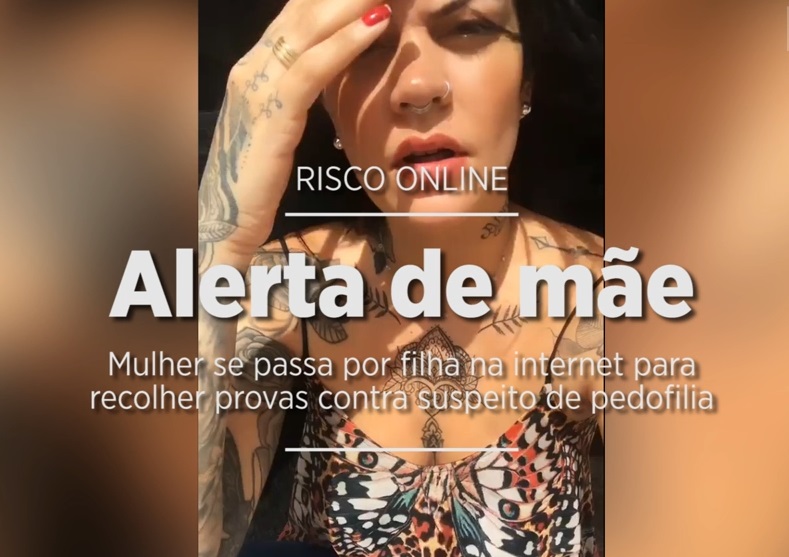 Reprodução de Vídeo gravado pela mãe (Foto: Reprodução)