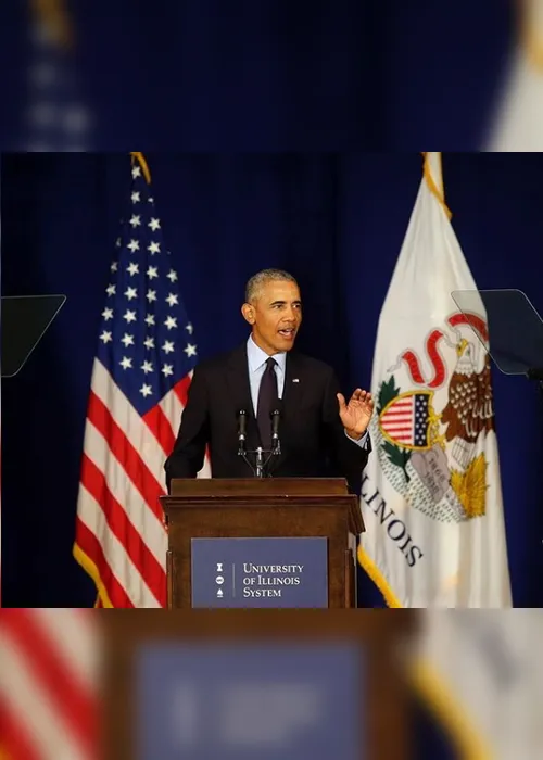 Imagem ilustrativa da imagem Em meio ao avanço da variante delta nos EUA, Barack Obama marca festa de 60 anos