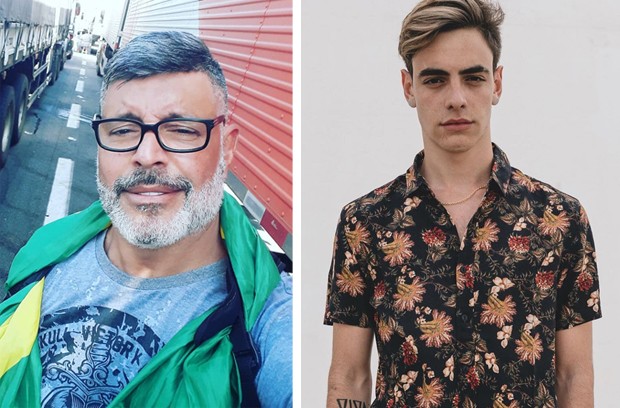 Alexandre Frota e Mayã Frota (Foto: Reprodução/Instagram)