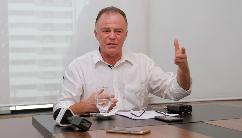 Casagrande tem preocupação com equilíbrio financeiro. (Foto: Beto Morais/AT)