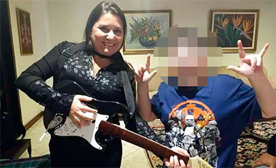 Filha suspeita de matar a mãe no RJ diz à polícia que foi obrigada a abortar um bebê (Foto: Acervo Pessoal/Facebook)