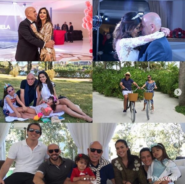 Apresentadora publicou montagem com fotos da família. (Foto: Reprodução Instagram)