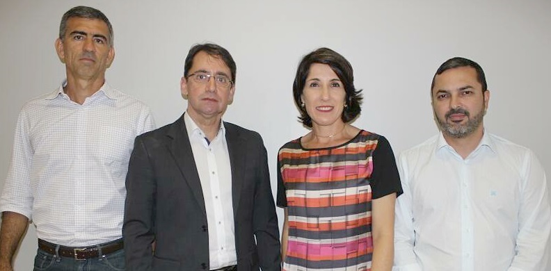 Alvaro Duboc, Ângelo Baptista, Lenise Loureiro e Tyago Hoffmann. (Foto: Raphael Marques/Divulgação)