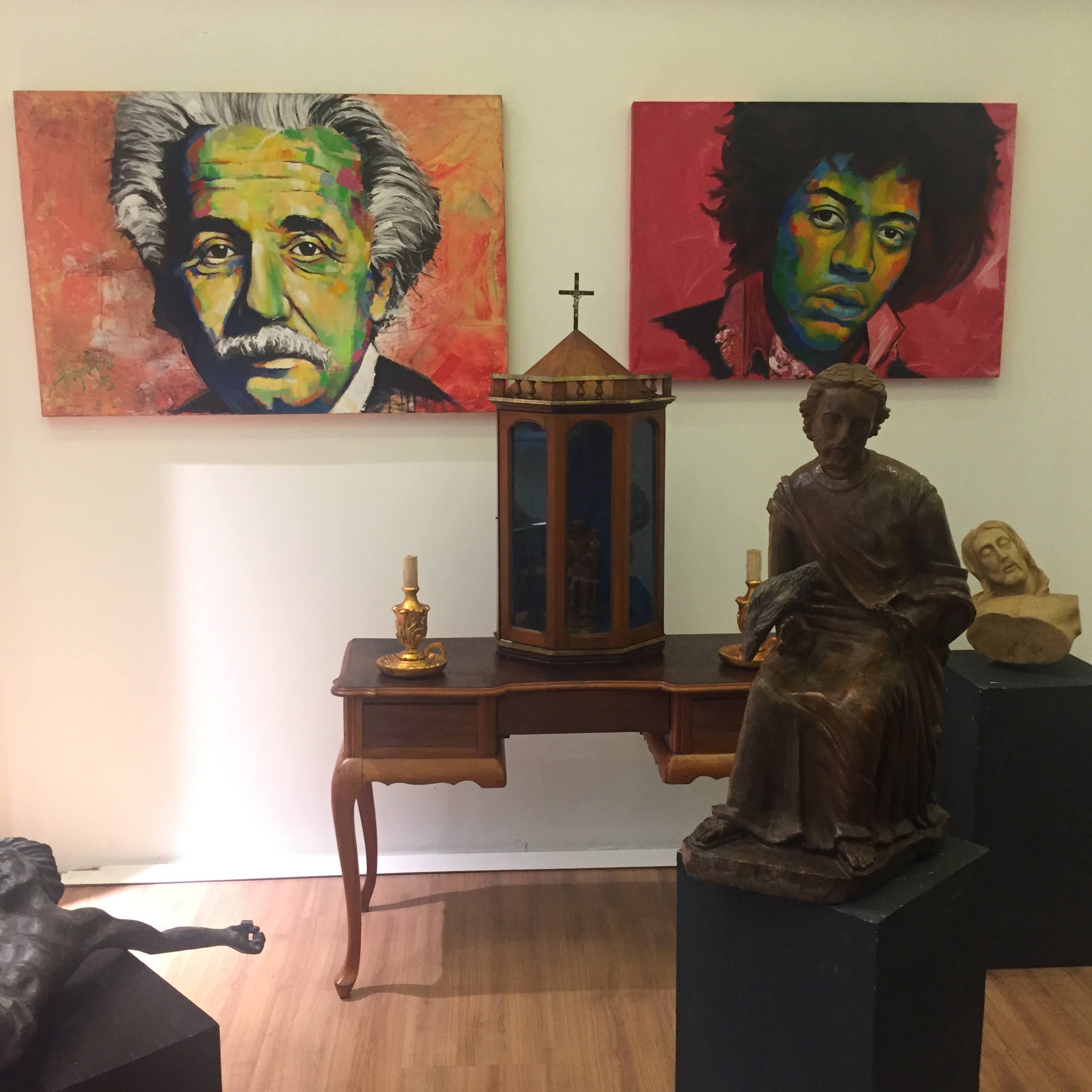 Exposição “Pai e Filho” (Foto: Divulgação)