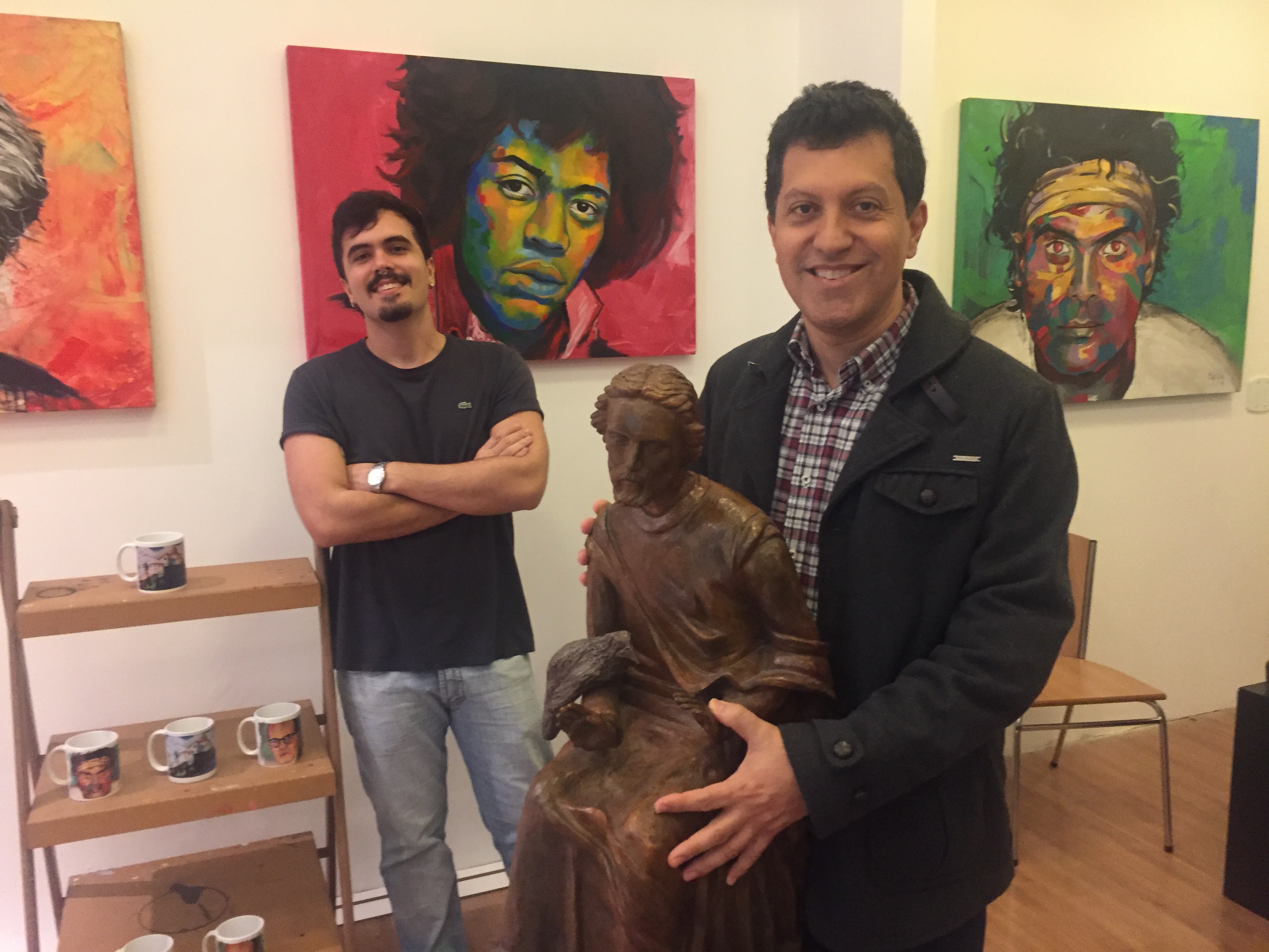 Artistas: Hiago Silva e Hipólito Alves (Foto: Divulgação)