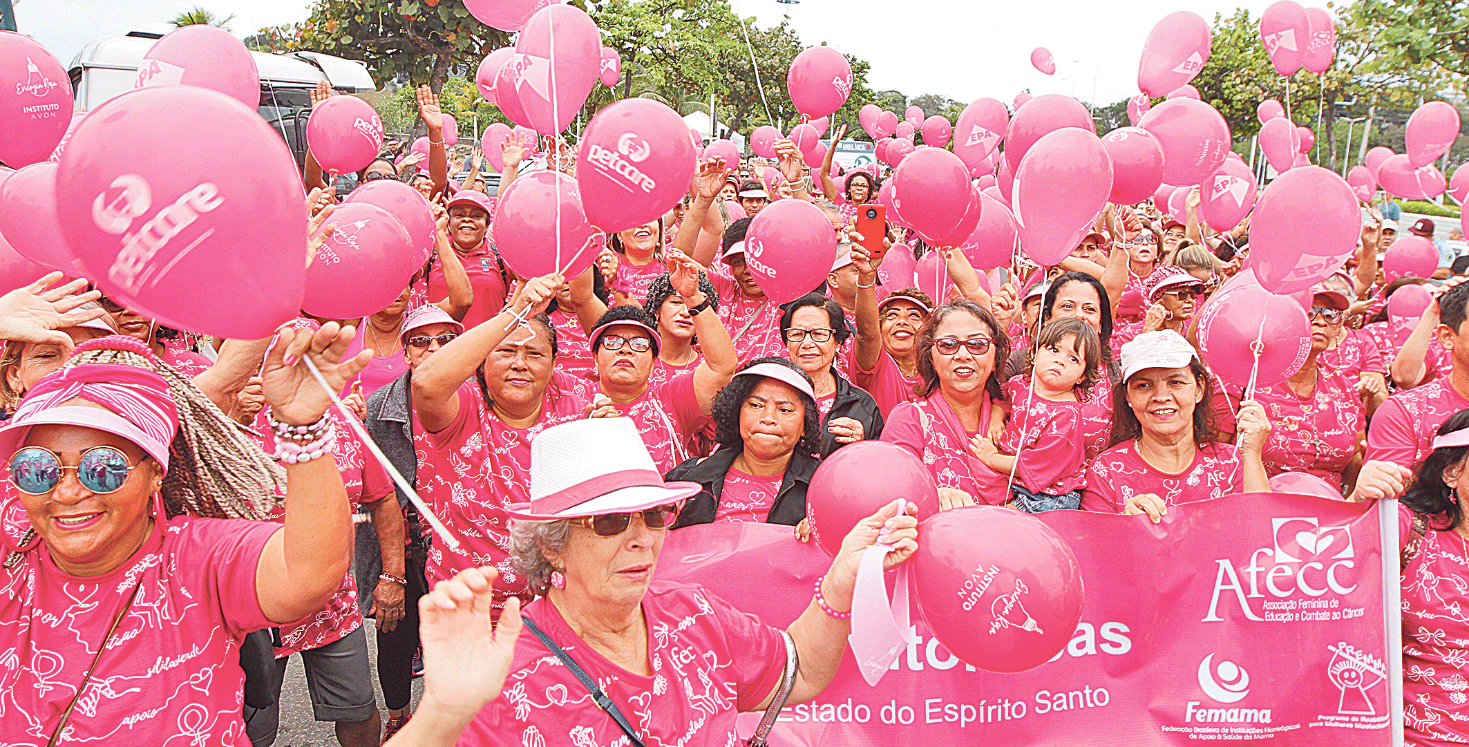Preparação para a caminhada (Foto: Thiago Coutinho/AT)