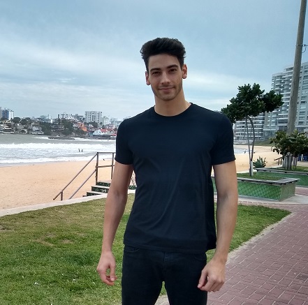 Gabriel Soriano deixou o quarto período de Engenharia para ser modelo (Foto: Roberta Bourguignon)