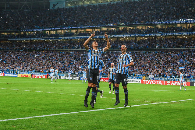 Grêmio está dividido entre Libertadores e Brasileirão (Foto: LUCAS UEBEL/GREMIO FBPA)