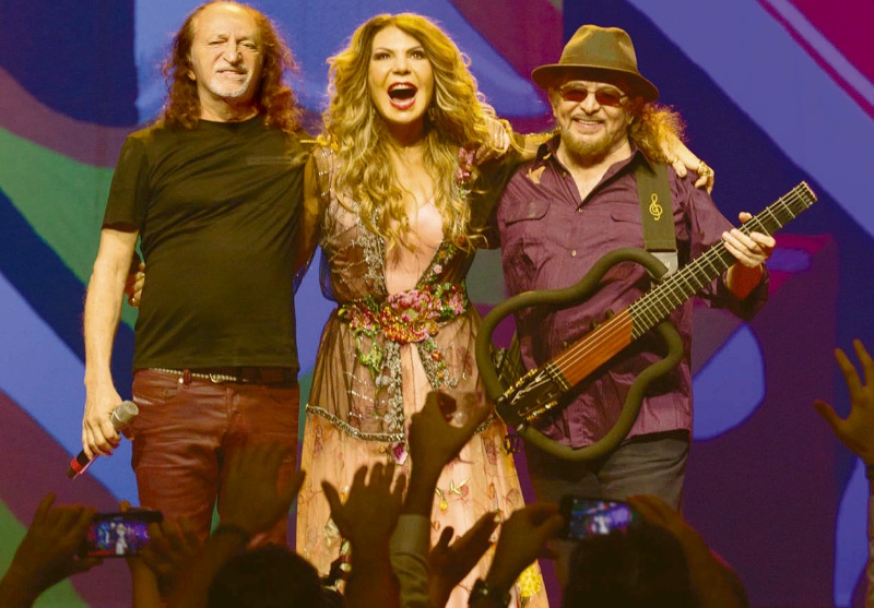 Alceu Valença, Elba e Geraldo Azevedo relembram músicas  que marcaram gerações (Foto: Marcos Hermes/Divulgação)