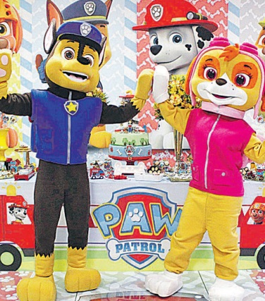 Patrulha Canina em shopping (Foto: Divulgação)