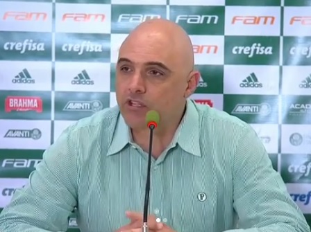 Presidente do Palmeiras, Maurício Galiotte (Foto: Reprodução Instagram)