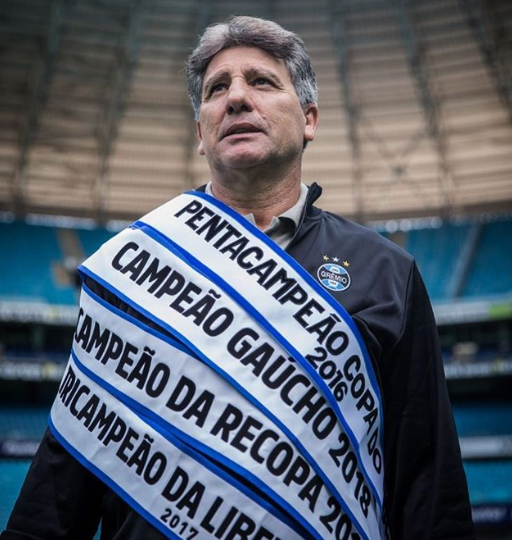 Renato Gaúcho vai comandar o Grêmio em 2019 (Foto: Reprodução Instagram)
