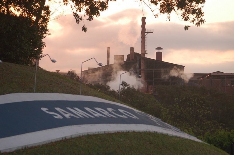 Sede da Samarco em Anchieta (Foto: Bruno Zorzal)