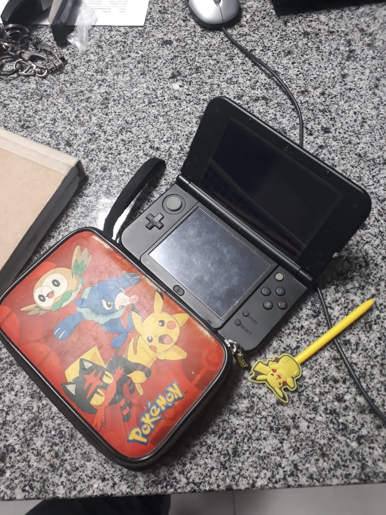 Videogame portátil encontrado (Foto: Divulgação)