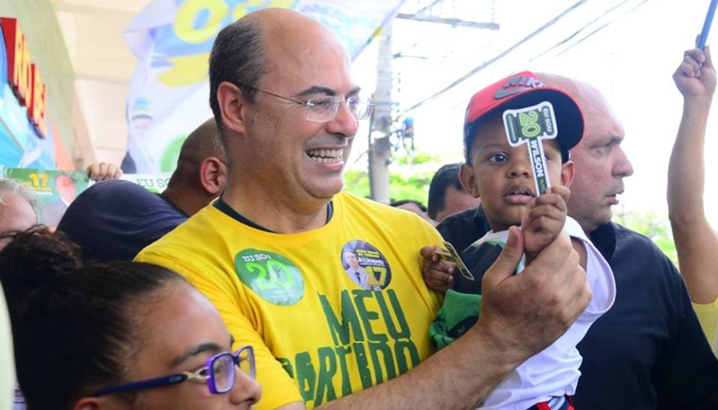 Witzel disputou sua primeira eleição e foi eleito Governador do Rio de Janeiro (Foto: Divulgação / Facebook Oficial)