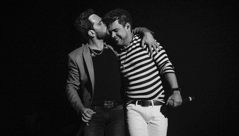 A dupla comentou sobre a possível volta do programa Amigos (Foto: Divulgação / Facebook Oficial)