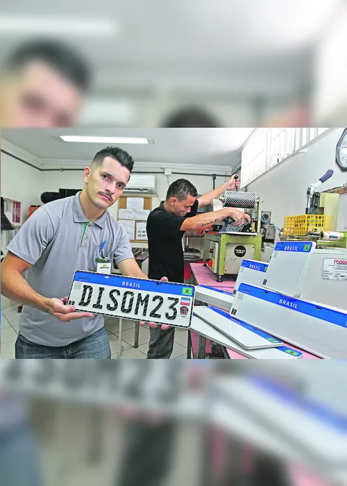 Imagem ilustrativa da imagem Novo modelo de placa do Mercosul será obrigatório a partir do dia 31
