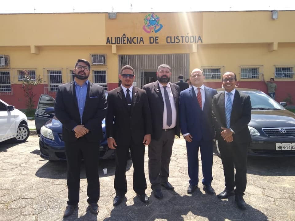 Comissão de Direitos e Prerrogativas dos Advogados participou da audiência de custódia (Foto: Divulgação / Facebook - Flávio Fabiano )